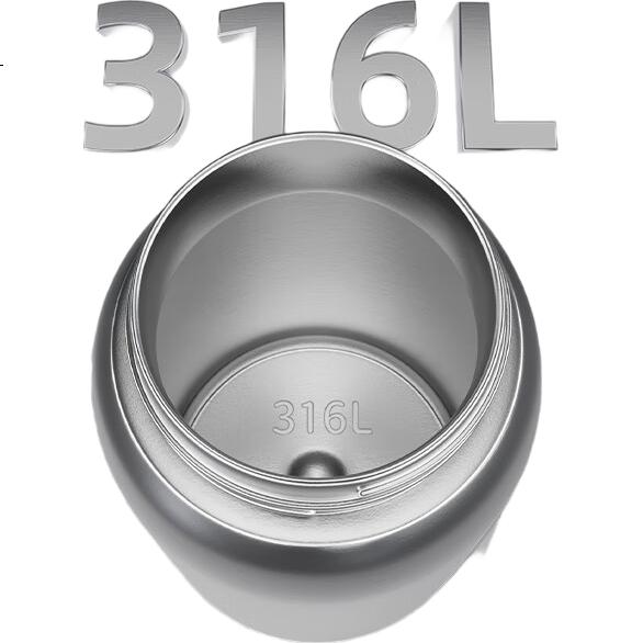 Детская термокружка THERMOS, 500 мл, синяя, для детского сада и школы, из нержавеющей стали 316L