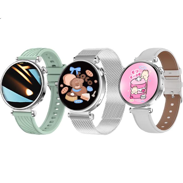 Женские смарт-часы AELVO WATCH GT4 Series, мониторинг здоровья, функция звонков, модель 2025 года, совместимы с Apple, Huawei, OPPO, Vivo