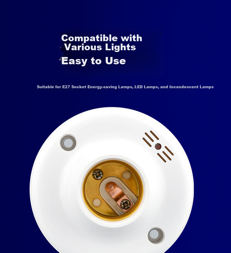 Gongtai Wired Bulb 10m Cable + 40W LED Bulb E27 Screw Base Universal Plug Socket Hanging GT-E27-10M-40W 7
