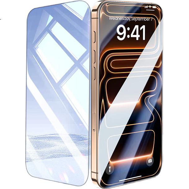 Защитное стекло Smorss для Apple iPhone 17 Pro Max, противоударное, антибликовое, полное покрытие