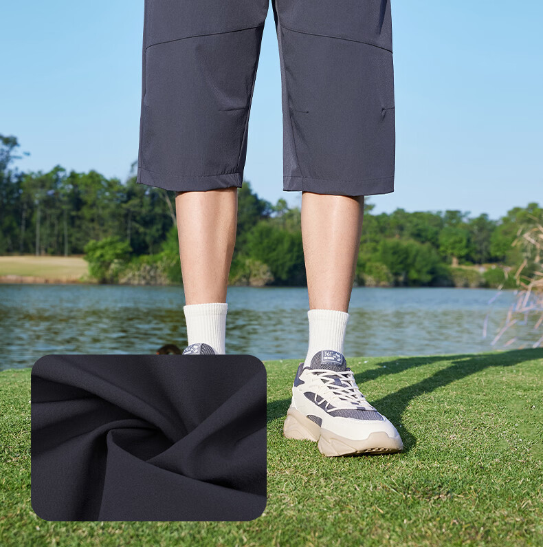 361° Men's Sports Shorts, Summer Outdoor Sun Protection Running Capri Pants, Loose Cool Casual Shorts, 652623705-3 8