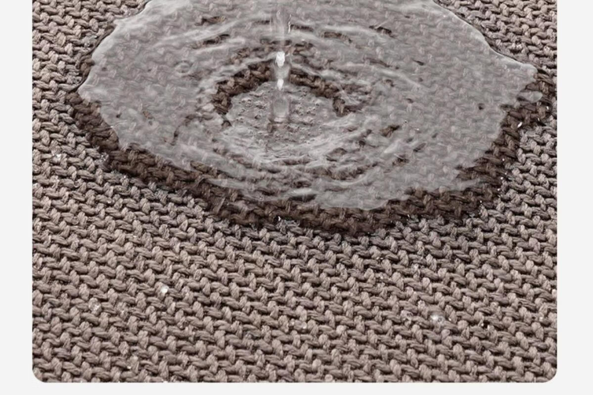 Hakkai Bird Bathroom Non-Slip Absorbent Bath Mat Quick-Dry Toilet Floor Mat Doorway Linen Texture L Pattern 5