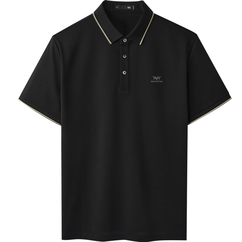 HLA Heilan Home Short Sleeve Polo Shirt 26 Light Business Classic Series Summer Men's Short Sleeve Collared Shirt