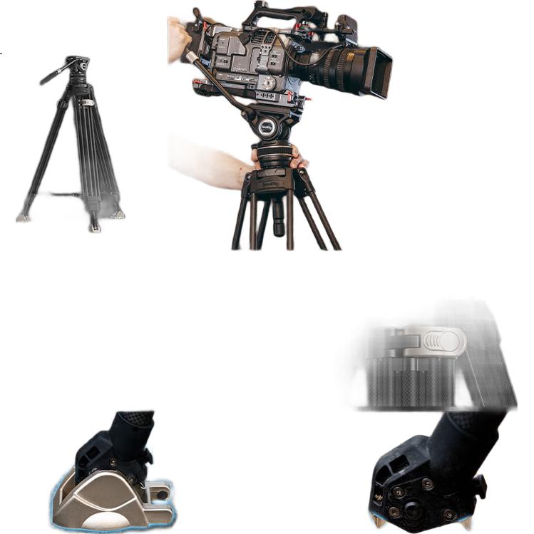 Профессиональный штатив SmallRig AD-100, карбоновый, с гидравлической головкой, для видеосъемки и фотосъемки