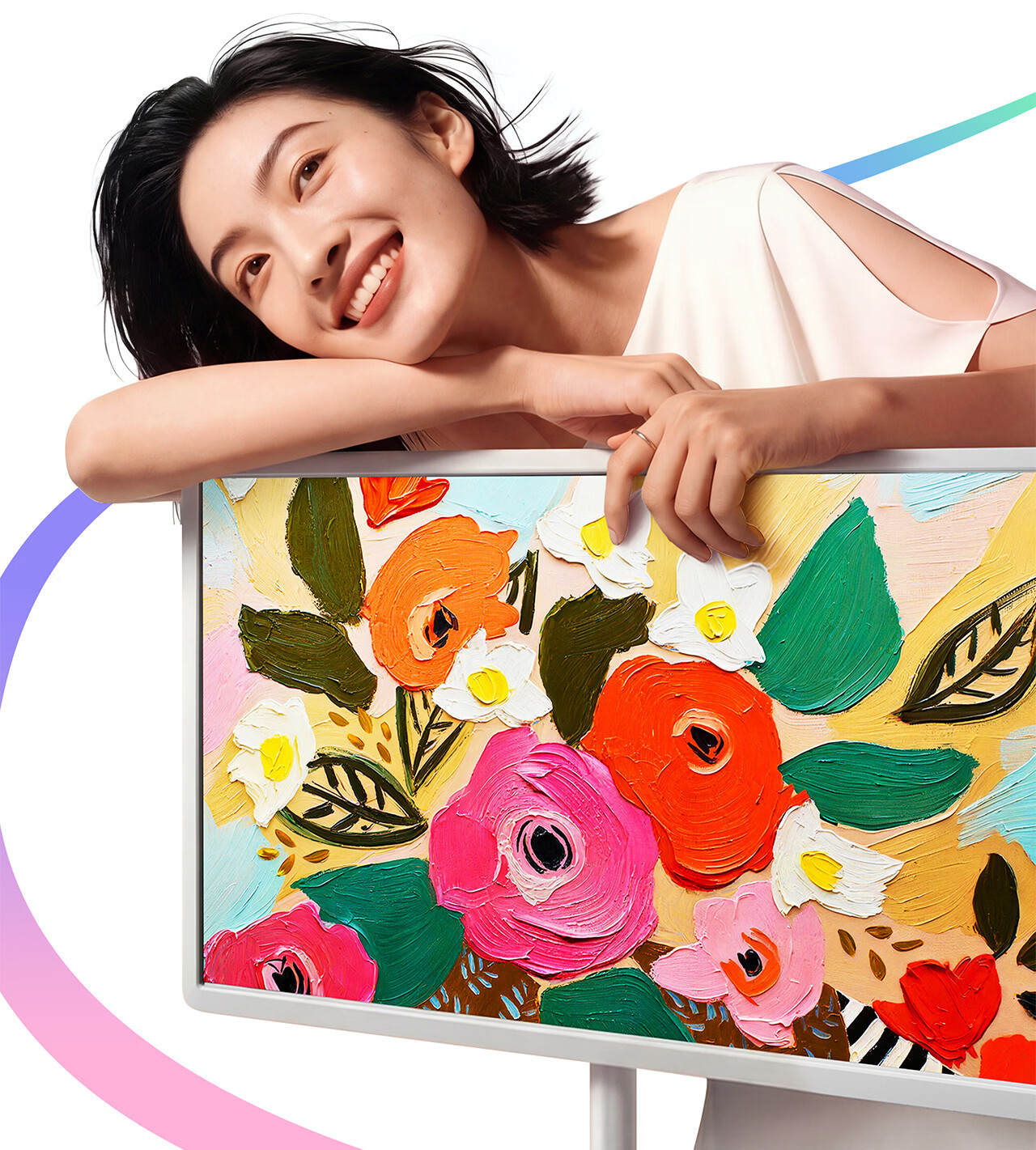 Hisense Dabai Bestie Machine X7 Pro [Industry's First Dopamine Color] Fresh Bud Green 16H Long Battery Life 27-inch 8-Core 8+256GB Large Tablet 7-Day Trial 5