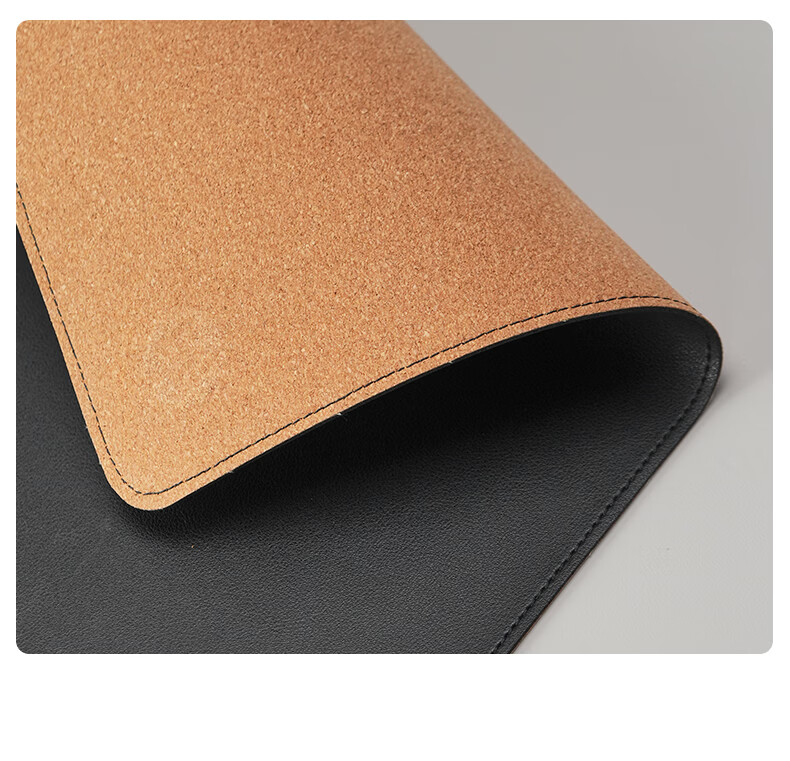 HP MP261 PU Leather Edge-Locked Gaming Office Computer Square Mouse Pad Thickened Non-Slip 45*40CM 6