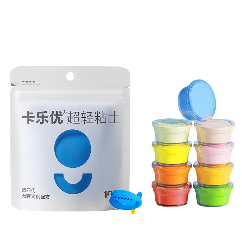 Coloyou Ultra-Light Non-Toxic Clay, Playdough, Soft Pottery Clay, Modeling Clay for Children, 100 Grams, Blue, Large Package, Handmade Toy