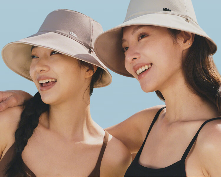 Beneunder Women's Reversible Fisherman Hat, Sun Protection Cap, Sun Visor, UV-Resistant Full Face Sunshade AL501 Coconut White 8