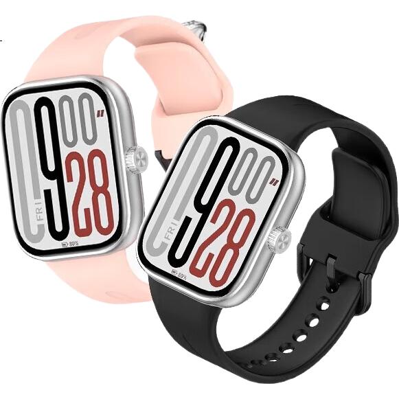 Ремешок Shishan для Redmi Watch 4/5/6, сменный силиконовый ремешок для умных часов, черный