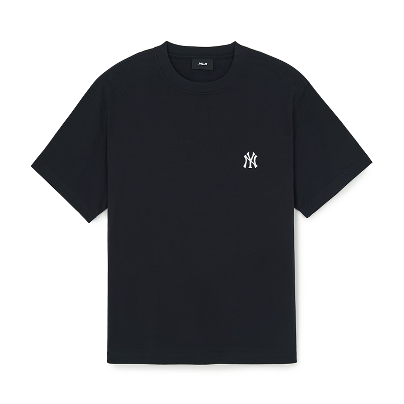 MLB Unisex Short Sleeve Sun Protection T-Shirt Casual Sports Loose Fit 26 New 3ATSB0263-50BKS-S