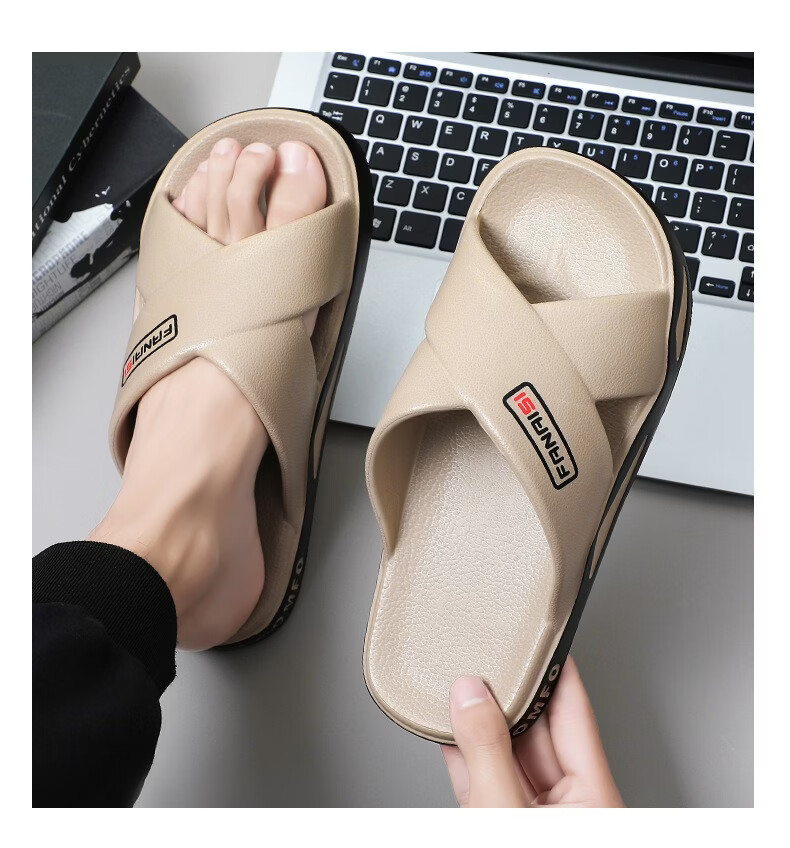 YUZHAOLIN Men's Fashion Sports Beach Slippers Comfortable Soft Sole Sandals 20