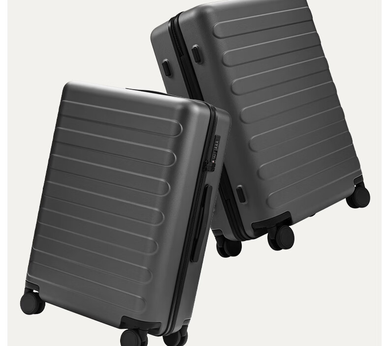 90 Points Luggage 28 Inch Rhine Classic 2026 New Trolley Large Capacity Travel Suitcase with Password Lock Titanium Gray 7