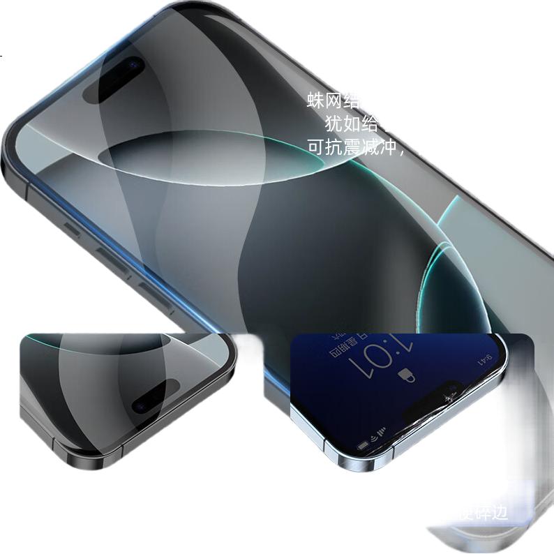 Защитная гидрогелевая пленка Smorss для iPhone 15 Pro Max, 2 шт., противоударная, противоударная, защита от отпечатков пальцев, ультратонкая, оригинальное ощущение, полное покрытие экрана