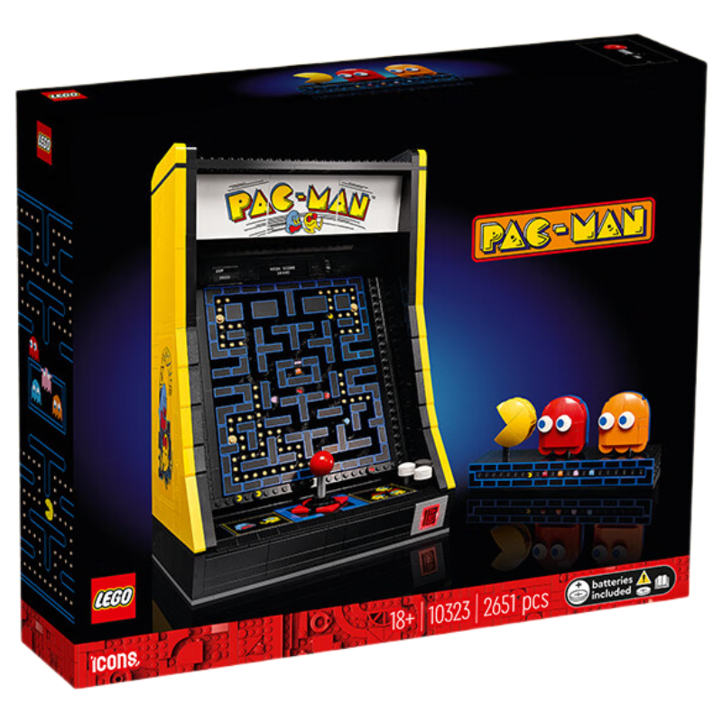 LEGO Building Blocks 10323, Pac-Man Flagship Limited Edition Birthday Gift