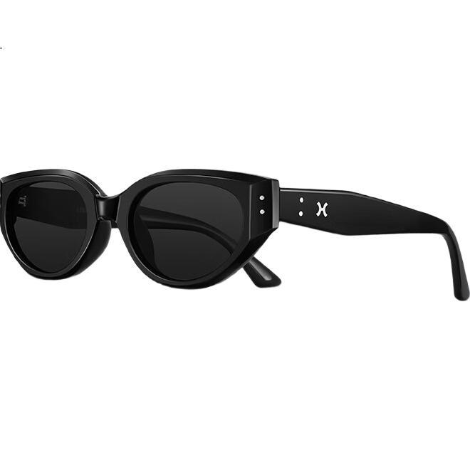 Женские солнцезащитные очки LOHO Cat Eye, модные, с защитой от УФ-излучения, для квадратного и круглого лица