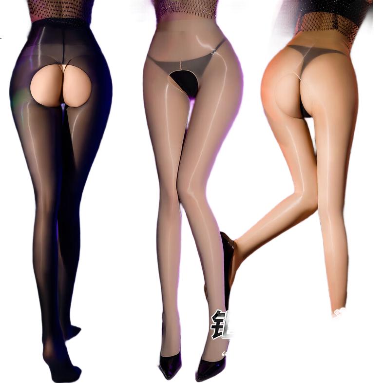Колготки Zhenmei Silk Stockings женские, 3 пары, черные/серые/телесные, гладкие, тонкие, 1D, сексуальный стиль, размер One size