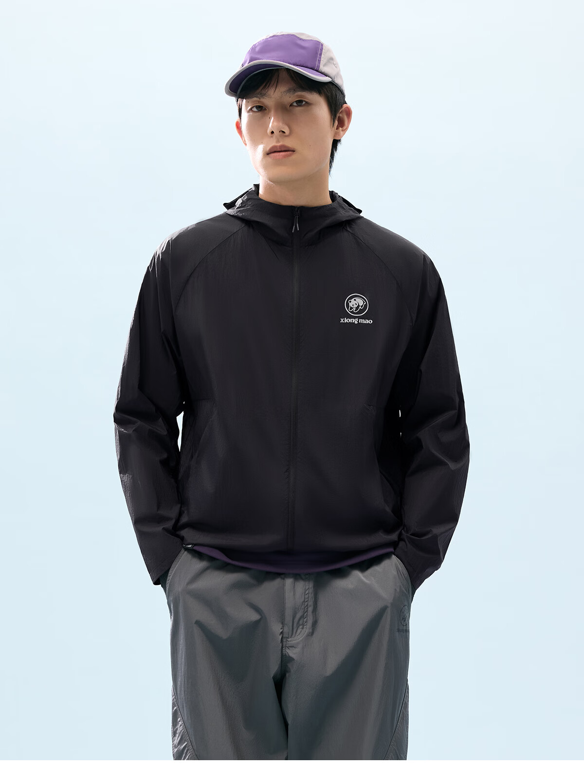Xiongmao [Ice Stick 3.0], Liu Yifei's Same Style Sun Protection, for Men And Women, Spring And Summer New Ice-Cool Breathable Original Yarn UPF90 Jacket 5081 50