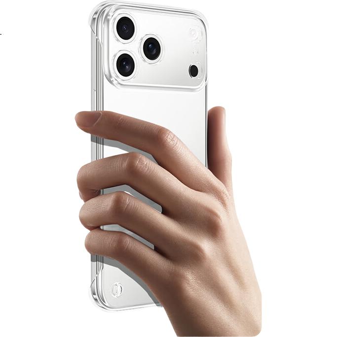 Прозрачный чехол Snowkids для iPhone Air, ультратонкий, противоударный, с защитой от окисления, полузакрытый, с ощущением голого телефона