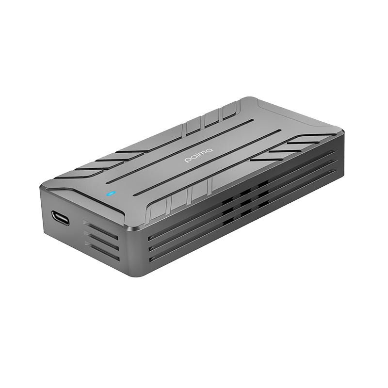 Paima 40Gbps USB4.0 External Hard Drive Enclosure Compatible with Thunderbolt 5/4/3 M.2 NVMe SSD for Apple Mac Mini Laptop Solid State Drive Expansion