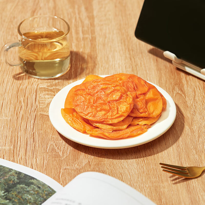 来伊份冰糖枇杷干40g 果脯水果干即食果肉 办公室休闲零食