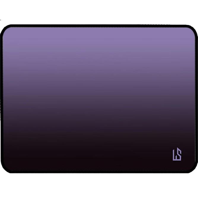Игровой коврик для мыши Lingshe, 320x240x0.3 см, градиентный, стиль Моранди, для E-sports и офиса, фиолетово-черный градиент
