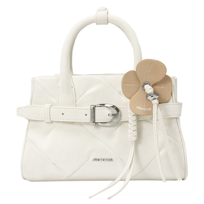 JUST STAR [Xu Lu's Choice] Kelly Handbag, Women's Bag 2026 New Style, Light Luxury Crossbody And Handheld Bag, Birthday Gift for Wome