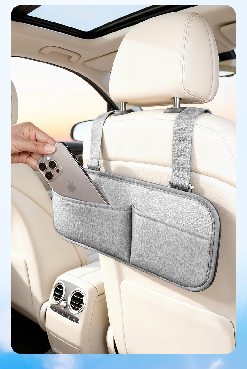 Huiduoduo Car Rear Seat Sleeping Mat Foldable Mattress Backseat Sleeping Aid Travel Cushion Support 20