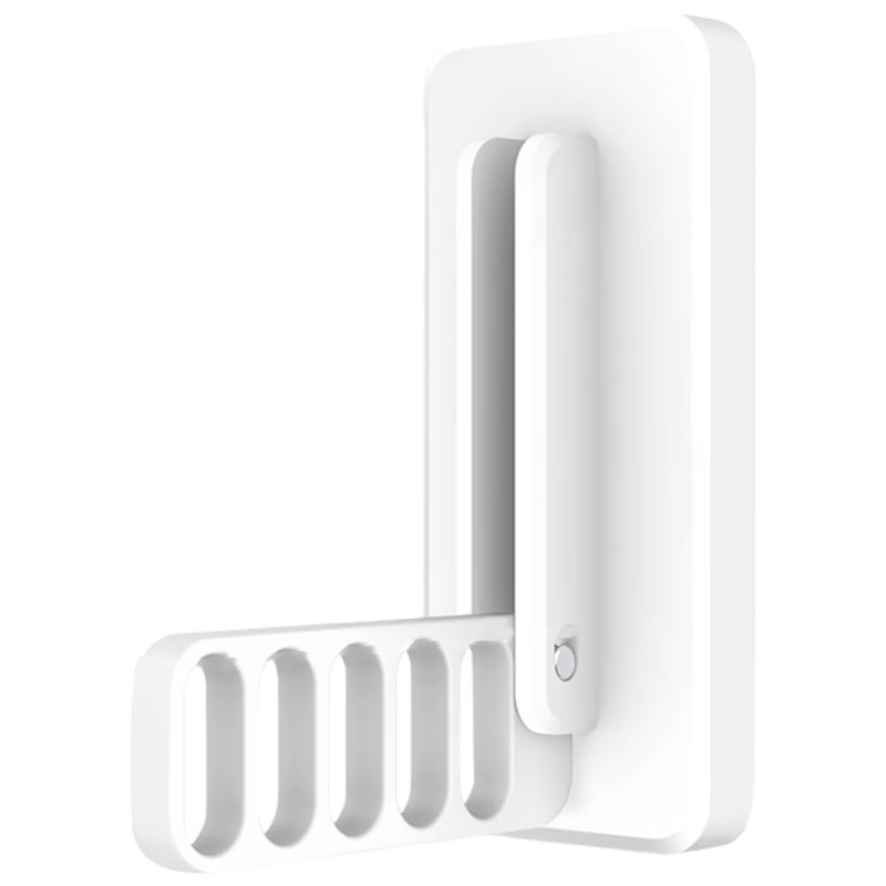 3M Foldable Hook No-Drill Adhesive Storage Hanger Foldable Clothes Hook Over-the-Door Hanging Rack