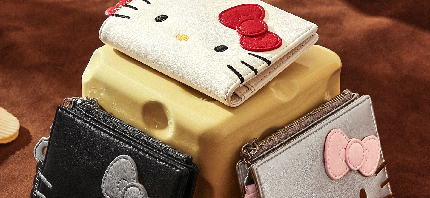 Toutou HELLO KITTY Cute ID Card Holder Storage Card Wallet Coin Purse Birthday Gift for Best Friend 32