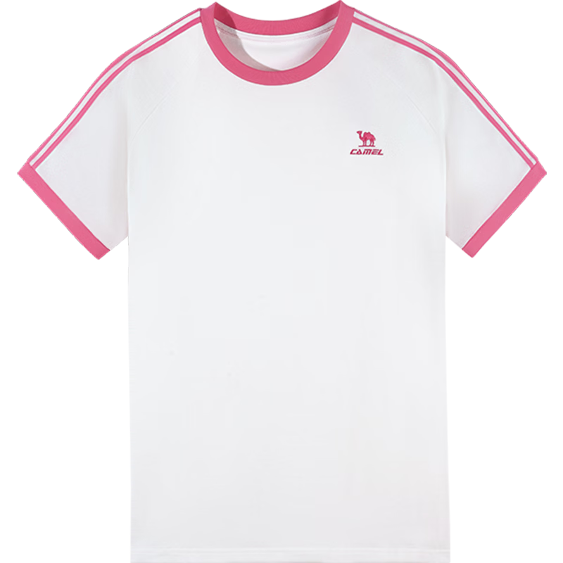 CAMEL [Dilireba's Same Style] Short-Sleeve T-Shirt, Soft Cotton T-Shirt, Unisex Summer New Sports Loose Casual Top
