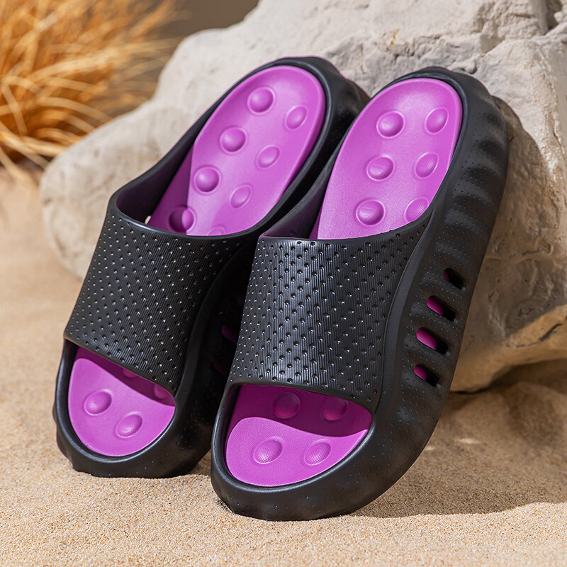 Darcy Mister Men's Summer Indoor Outdoor Sports Shock-Absorbing Thick-Soled Slippers Cushioned Feel Casual Sandals for Men