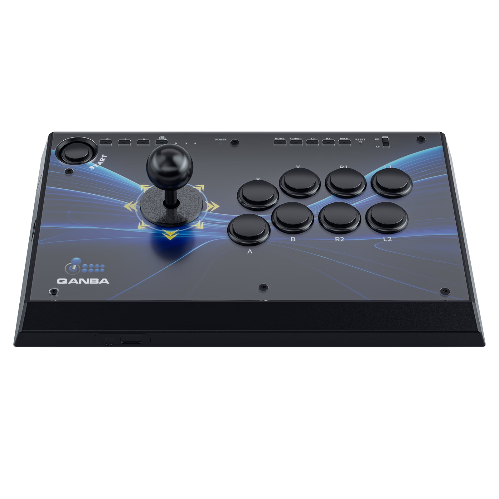 QANBA Q1-WL 2.4G Wireless Arcade Joystick Game Controller for PS3 PC Switch Fighting Games Street Fighter 5 Steam Street Fighter 6 Tekken 8 Fatal Fury