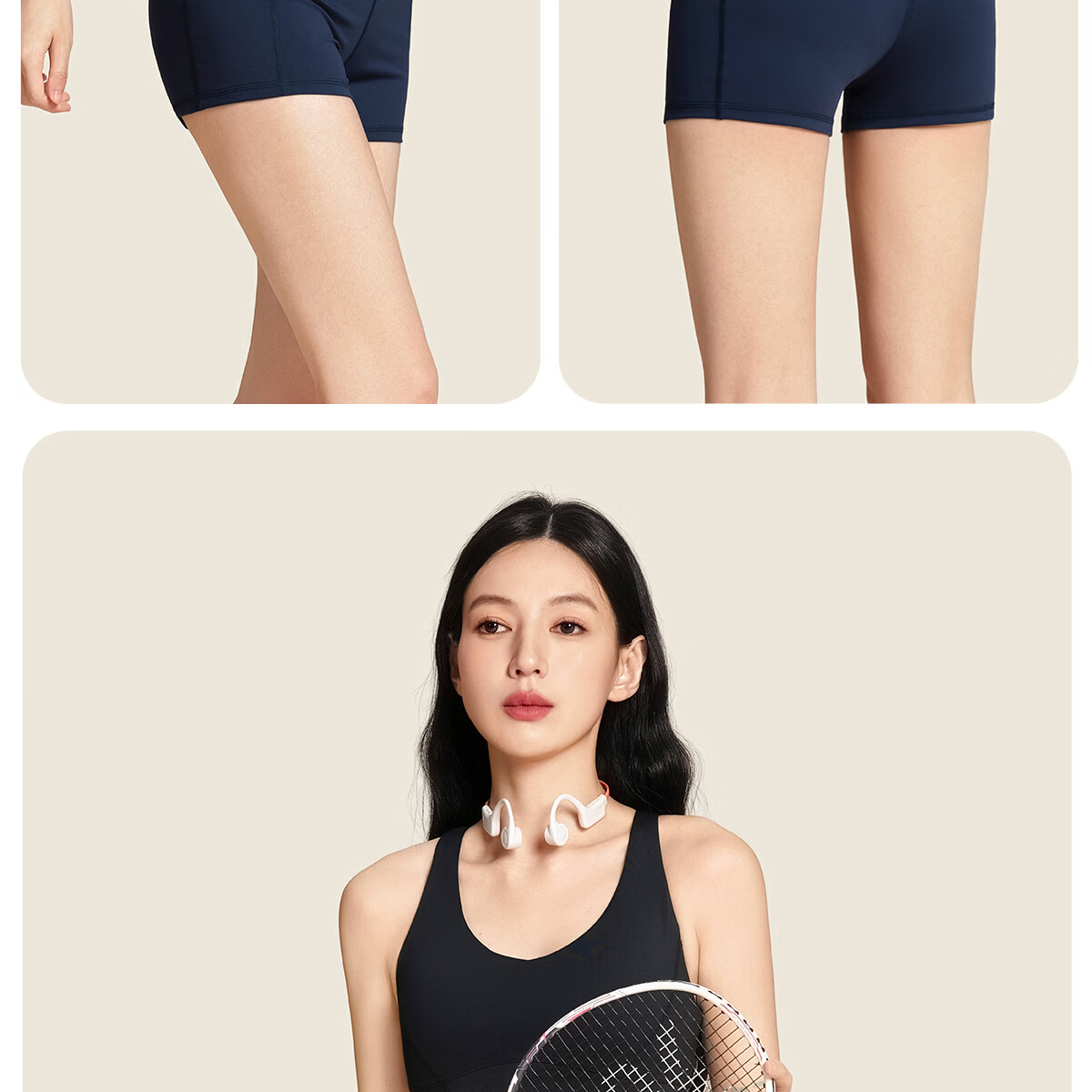 361° Women's Three-Quarter Yoga Pants Summer High-Waist Seamless Butt-Lifting Sports Shorts Fitness Five-Point Cycling Pants 18
