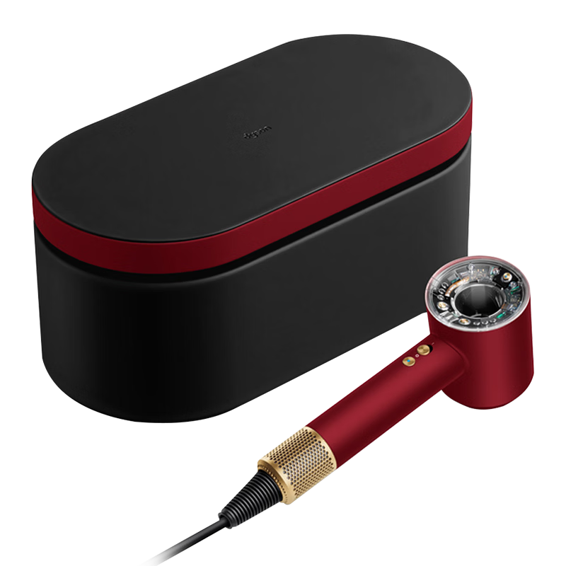DYSON HD16 New Intelligent Hair Dryer Supersonic Negative Ion Quick-Dry Hair Care Multi-Speed Red Velvet Home Use Gift Recommendation Gift Box Editio