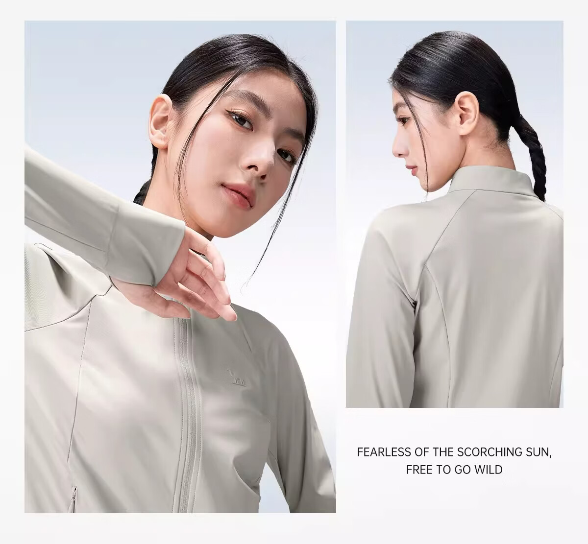 CAMEL Stand Collar Sun Protection Jacket 2026 Spring Summer New Original Yarn Cooling Breathable Sports Casual Short Coat 9006 17