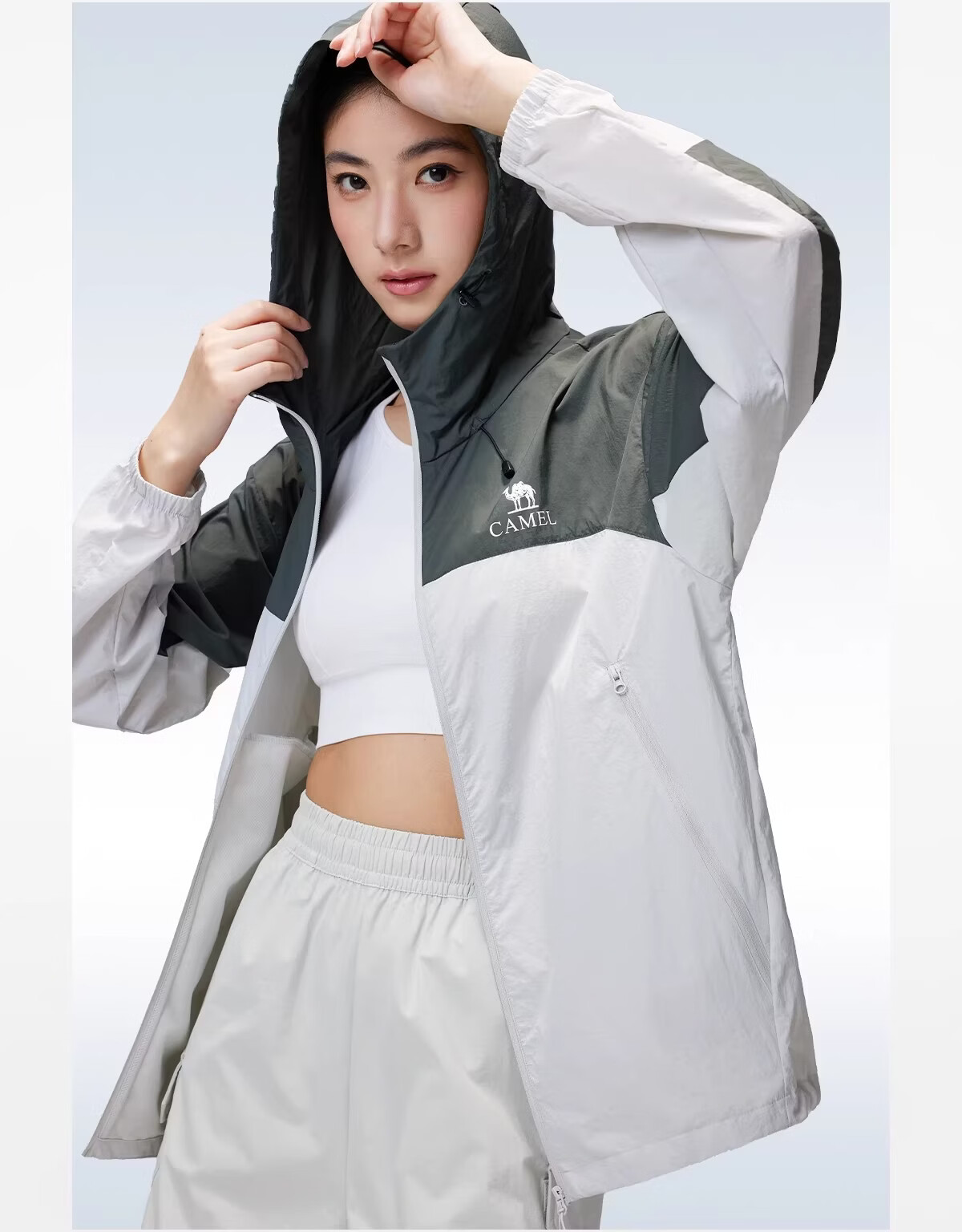 CAMEL Outdoor Sun Protection Jacket 2026 Spring Summer New Unisex Cooling Water-Repellent Sports Coat 8017 20