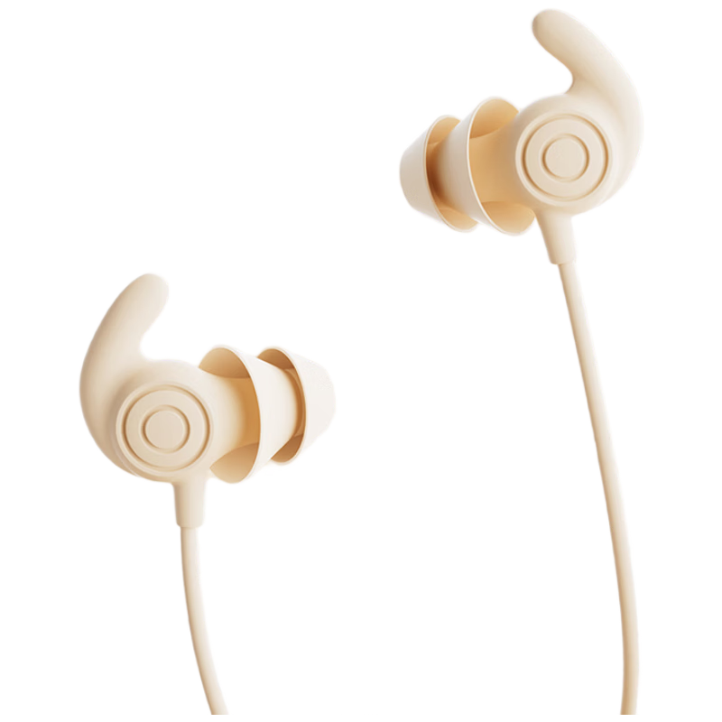 Zhiguozhe Sleep Earphones | Side Sleep No Ear Pressure | Wired 3.5mm Round Pain-Free Noise-Cancelling Digital Audio In-Ear Professional Sound Isolation