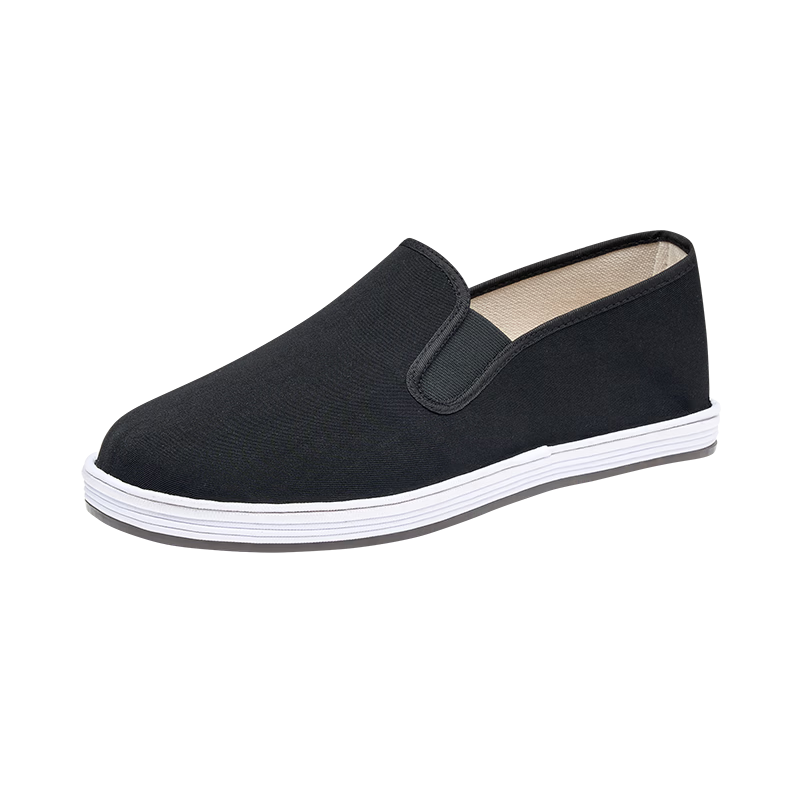 Yidisen Old Beijing Cloth Shoes Official Genuine Handmade Mugwort Deodorant Breathable Soft Sole Non-slip Middle-aged and Elderly Black 37