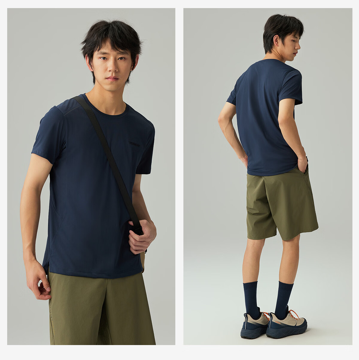 TOREAD Mall Same Style Quick-Dry Short Sleeve T-Shirt Couple Functional Breathable Stretch Crew Neck Sports Hiking Shirt TAJJAN81025 8