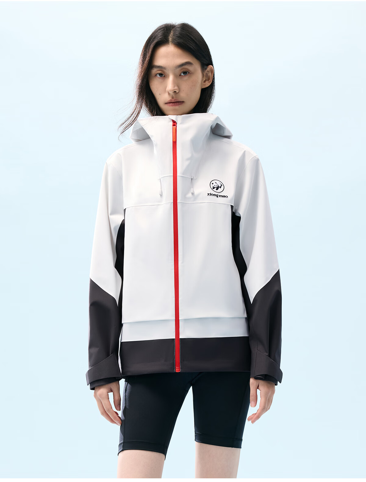 Panda Windproof and Rainproof Jacket Unisex 2026 Spring Summer Heavy Rain Waterproof Durable Outdoor Hiking Mountaineering Coat B076 34