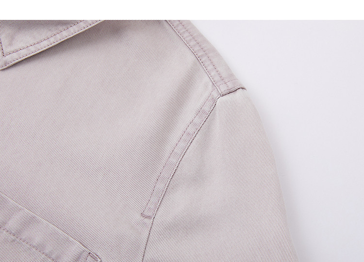 Demana [Breathable 100 Lyocell] Spring Urban Minimalist Style Lapel Patch Pocket Button Loose Women's Shirt 13