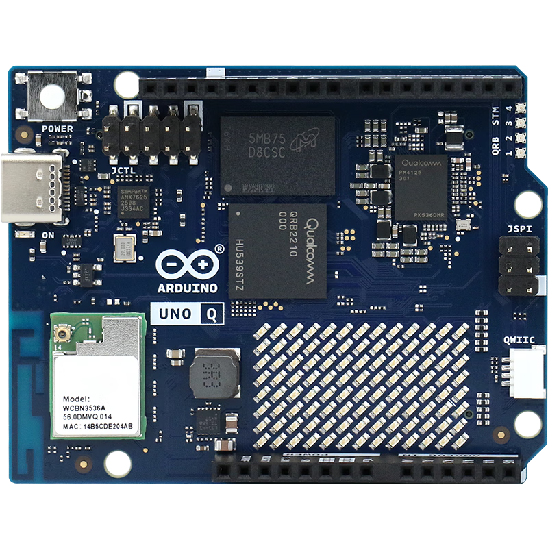 ARDUINO Arduino UNO Q Development Board ABX00162 Qualcomm QRB2210 STM32U585 MCU