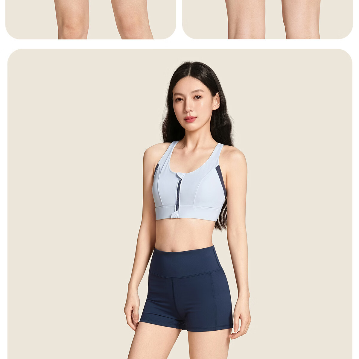 361° Women's Three-Quarter Yoga Pants Summer High-Waist Seamless Butt-Lifting Sports Shorts Fitness Five-Point Cycling Pants 16