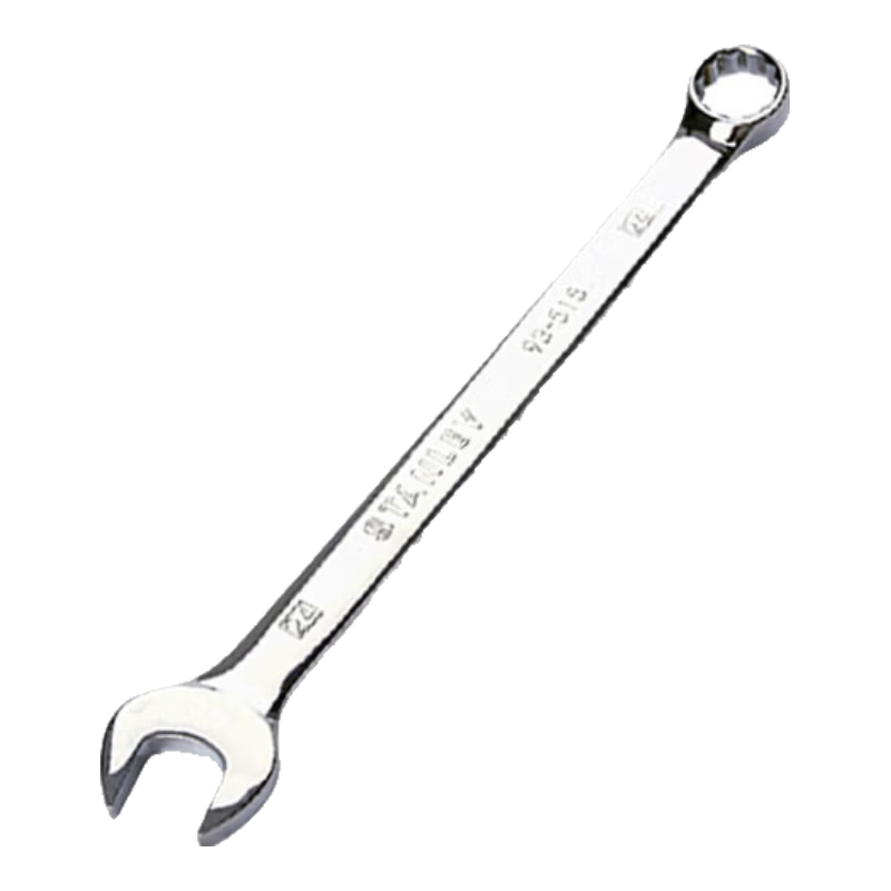 STANLEY Heavy-Duty Precision Polishing Dual-Purpose Long Wrench, Plum Blossom Open-End Wrench, Metric Fixed Wrench for Mobile Phone Repair, 15mm 85-665