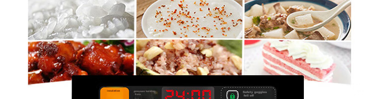 Joyoung Electric Pressure Cooker for 1-6 People, Programmable Smart High-Pressure Cooker, Home Use 6L Dual Inner Pot Rice Cooker Y-60C81 14
