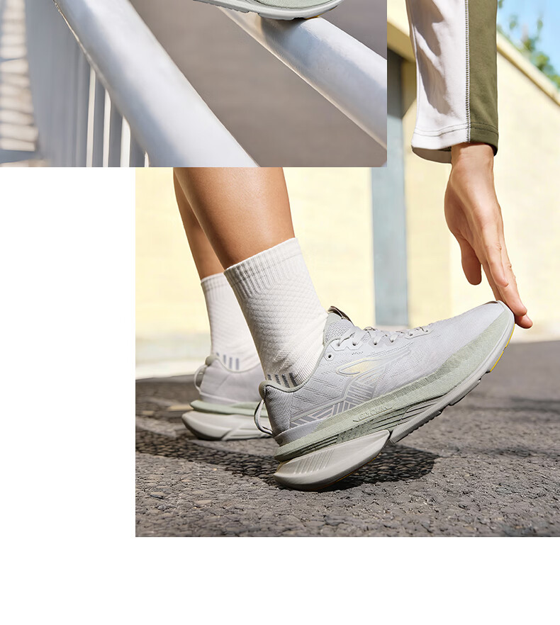 361° Men's Running Shoes Chiyan 6 Spring Summer Breathable Casual Commuter Cushioned Jogging Shoes 672612202-1 24