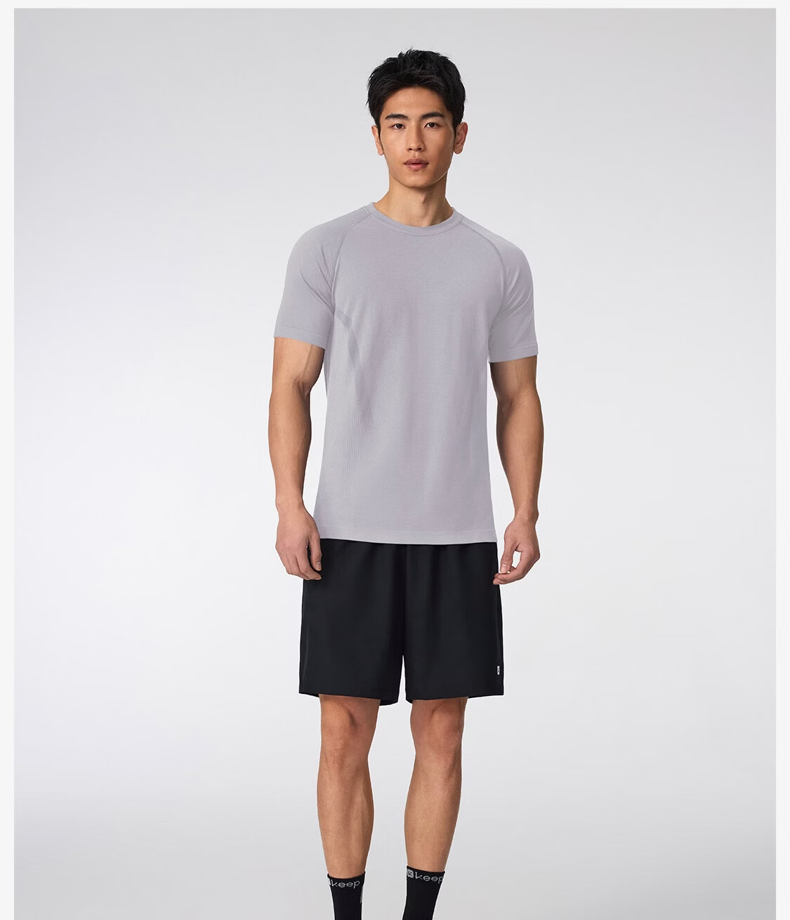 Keep New Quick-Dry Men's Sports Short Sleeve T-Shirt Summer Fitness Moisture-Wicking Breathable Running Shirt 0721 12
