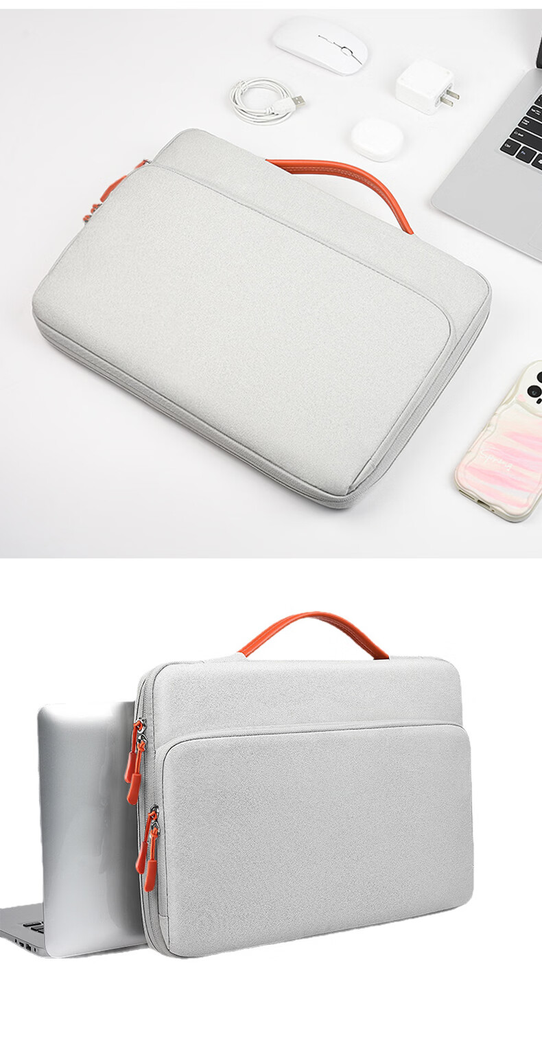 Cat Box Laptop Bag Handheld Compatible with Huawei Apple MacBook Lenovo Notebook Protective Sleeve for Men and Women Shockproof Airbag 15.6 Inch Black 15