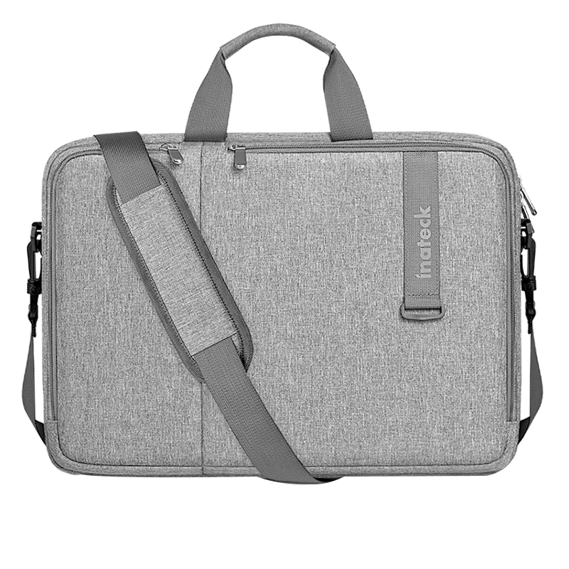 Inateck 15-inch Laptop Shoulder Bag Briefcase Water-Resistant Shockproof for Lenovo Asus Dell Black