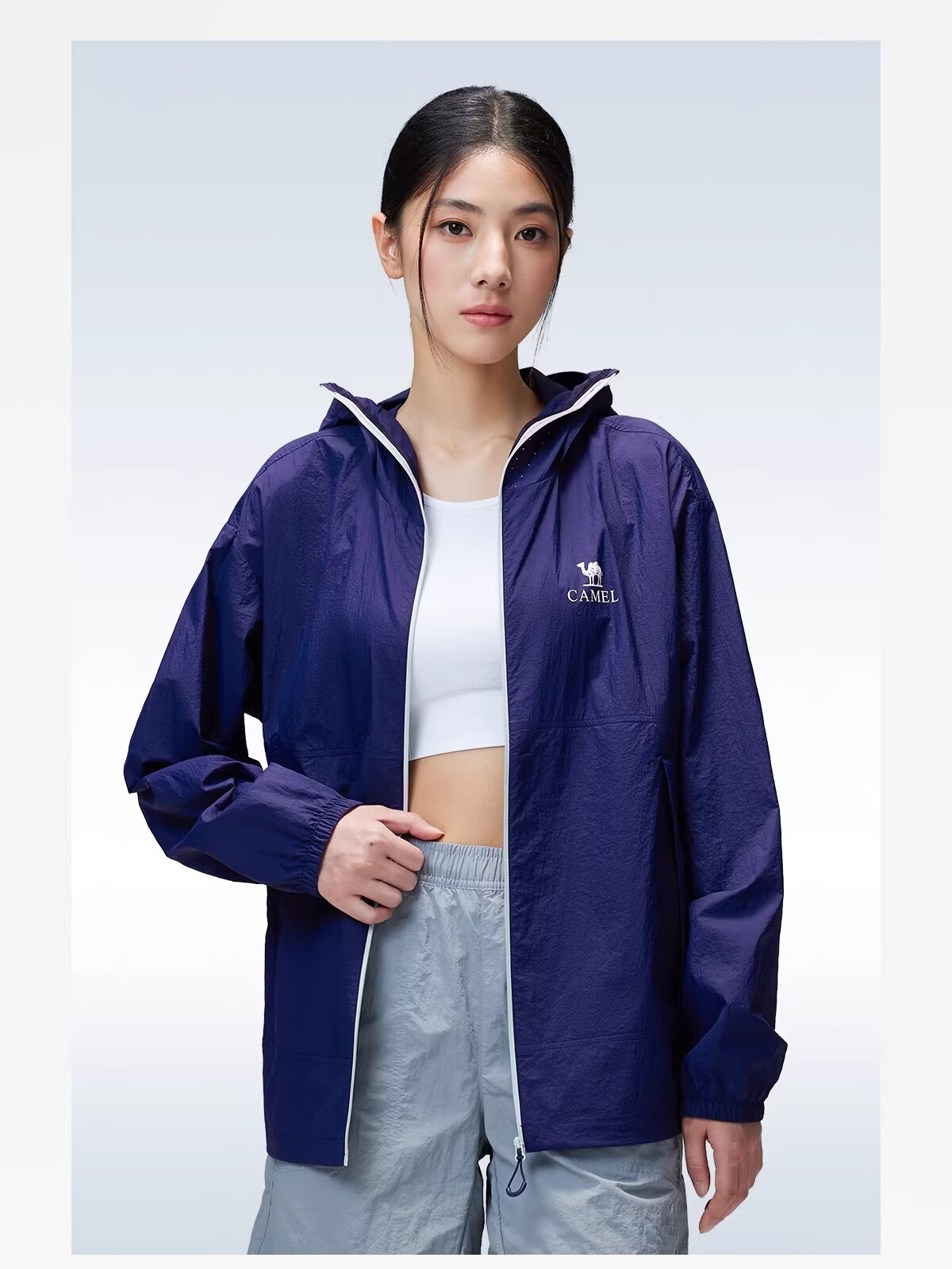 CAMEL [Wang Junkai Edition] Outdoor Sun Protection Jacket 2026 Spring Summer UV Protection Unisex Coat G028 15